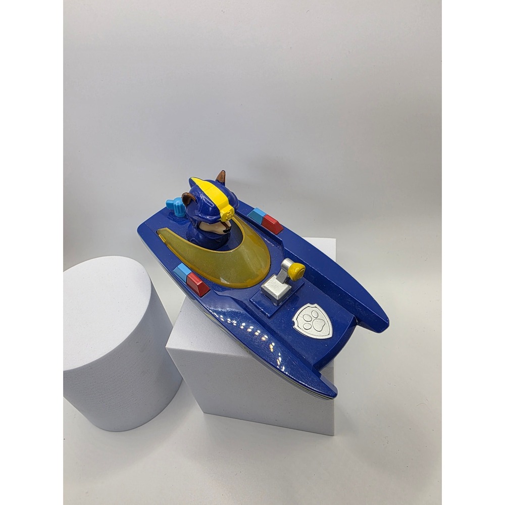 Nickelodeon Paw Patrol Swimways Chase Rescue Boat Wind up Toy - Bath/Pool